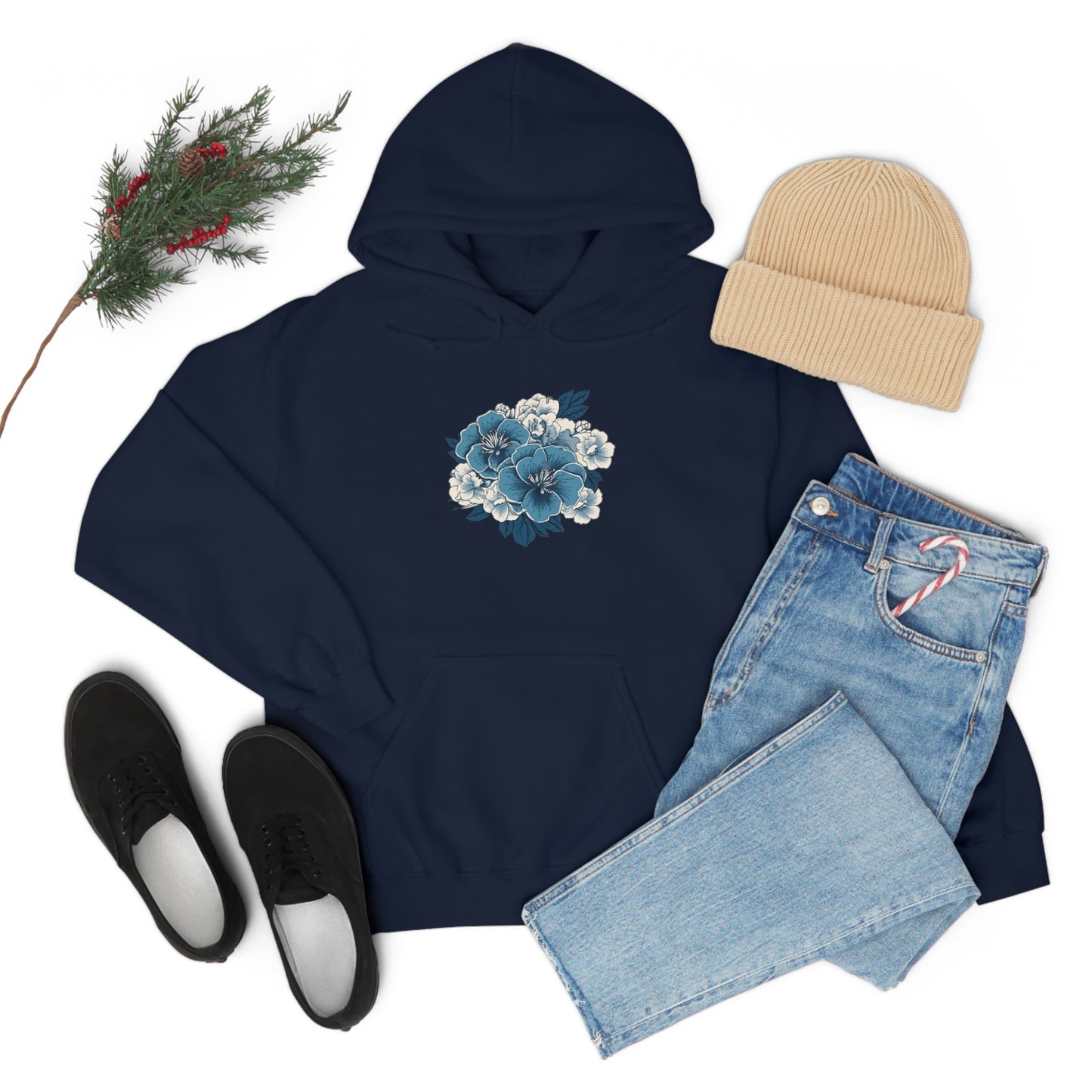 Blue Spring Hoodie