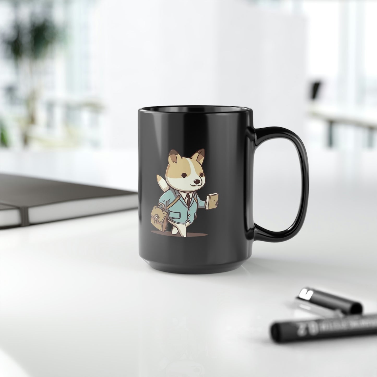 Business Dog mug