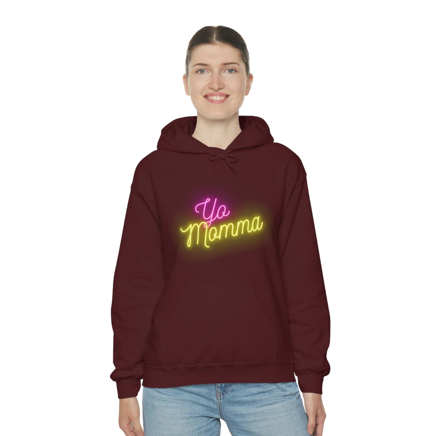 Yo Momma Neon Hoodie