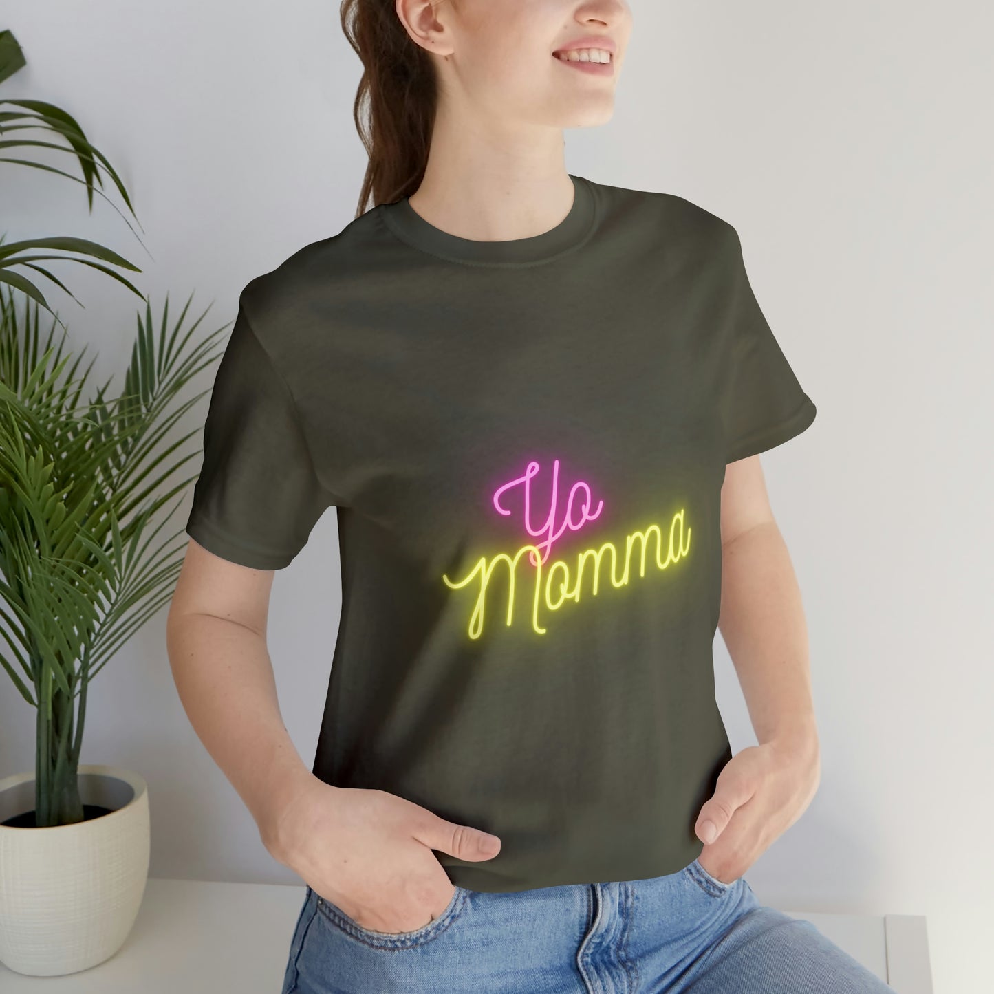 Yo Momma - Neon Tee