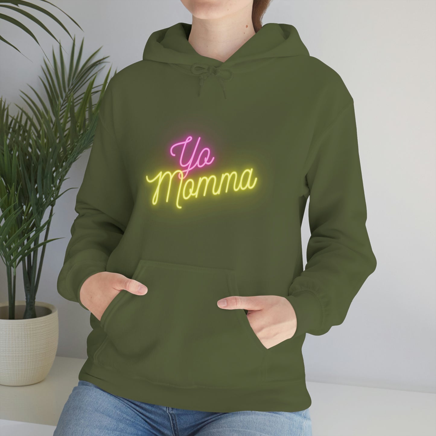 Yo Momma Neon Hoodie