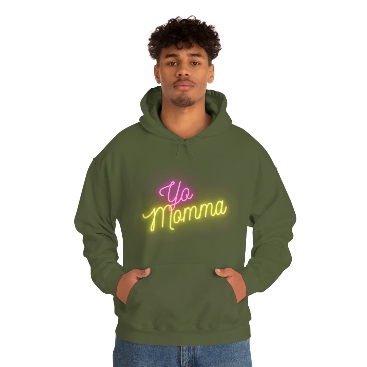 Yo Momma Neon Hoodie