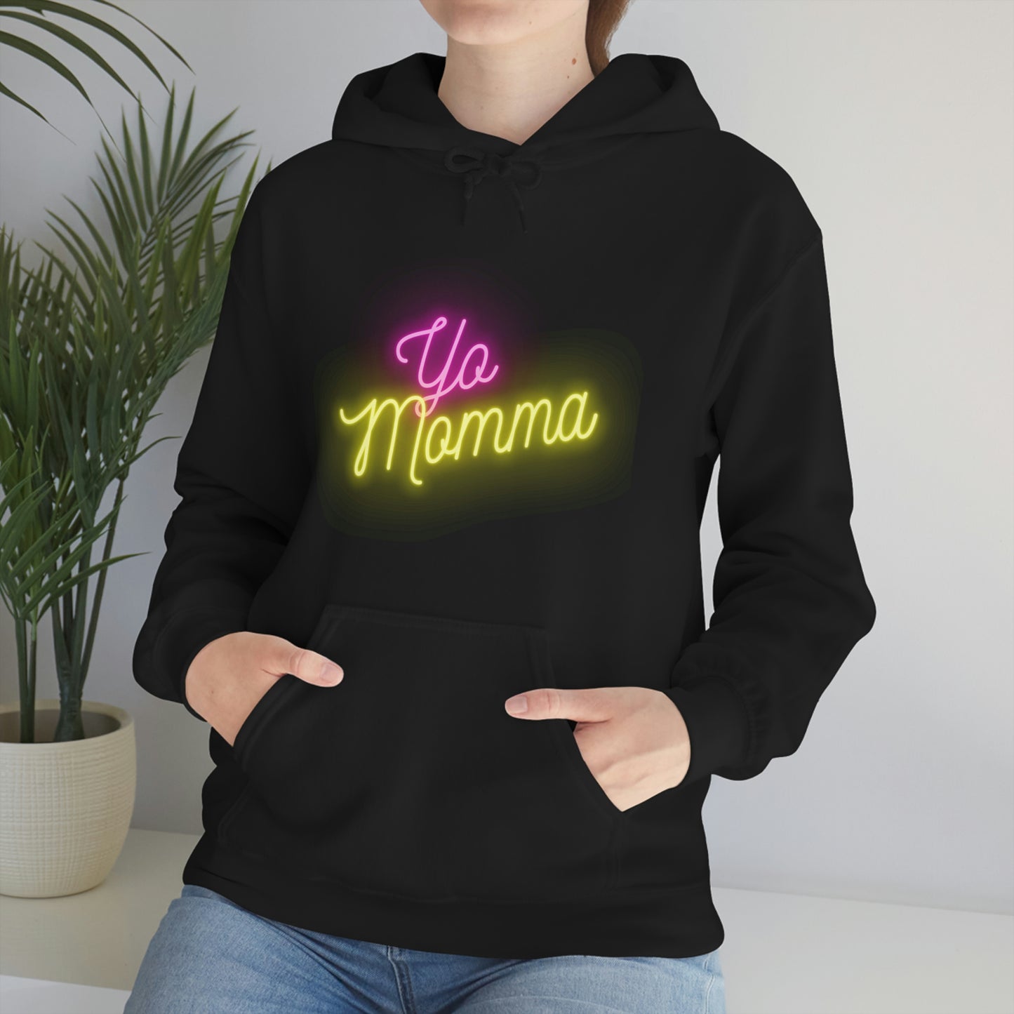 Yo Momma Neon Hoodie