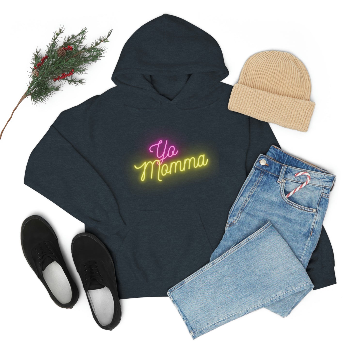 Yo Momma Neon Hoodie