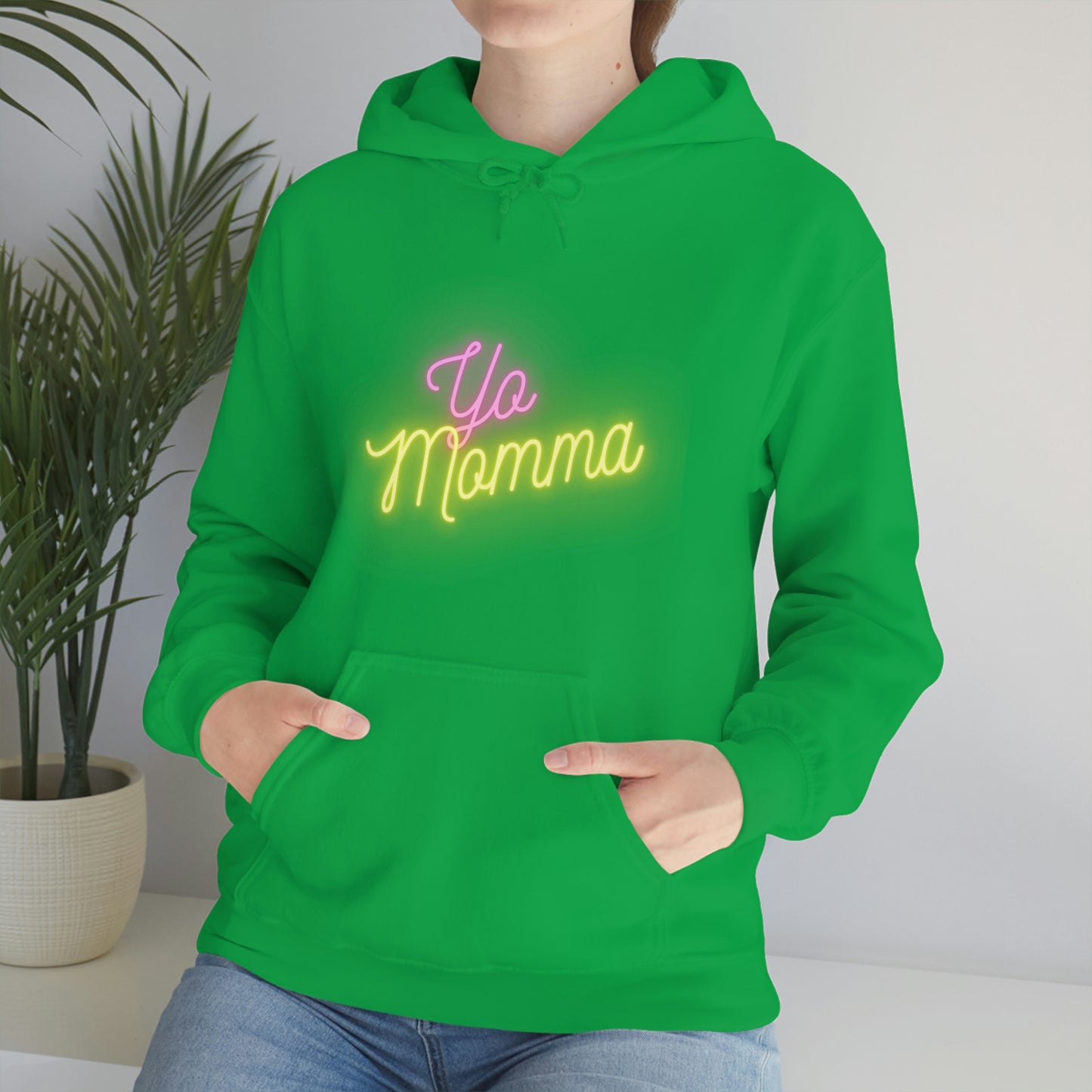 Yo Momma Neon Hoodie