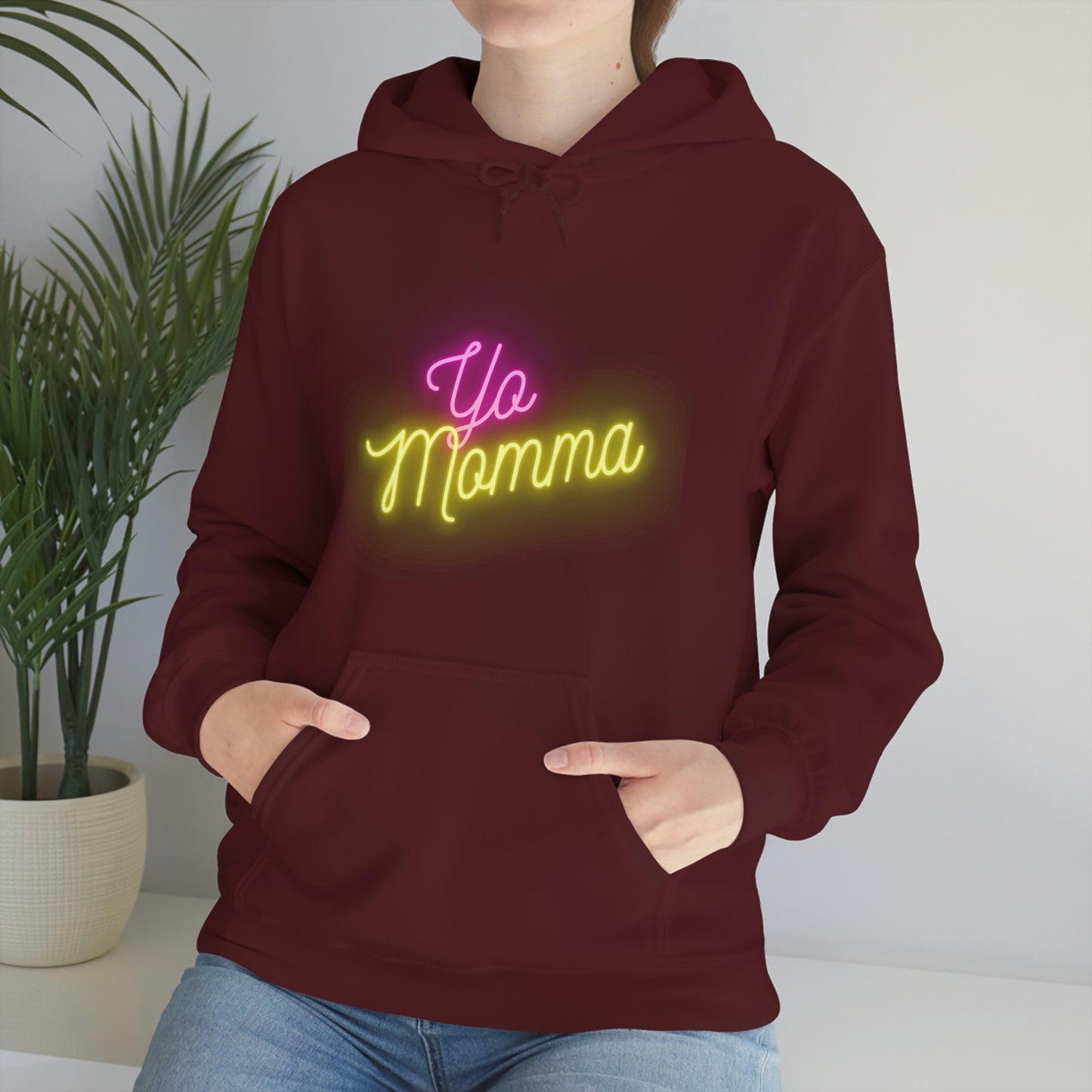 Yo Momma Neon Hoodie