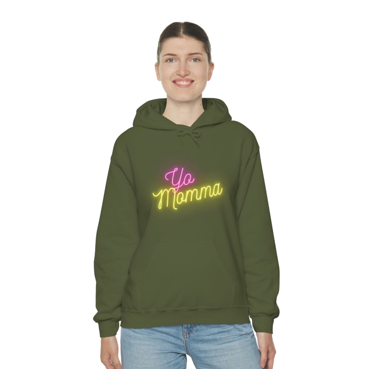 Yo Momma Neon Hoodie